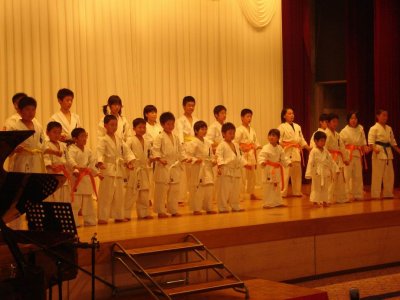 Karate demonstration
