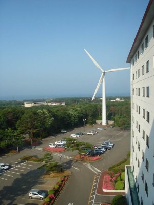 Week 1 - Closing ceremony -the big wind propeller thing