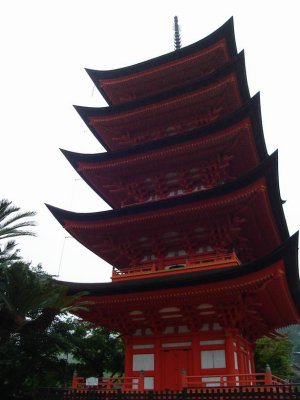 Week 1 - Miyajima island - pagoda