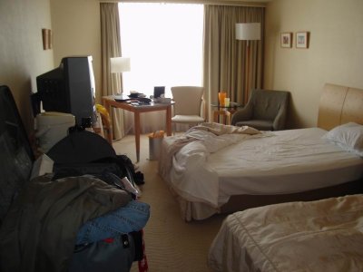 bedroom of the hotel