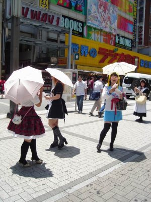 lots of maids advertising for