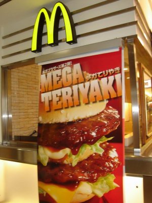 the mega teriyaki.... (it wasn't so good)