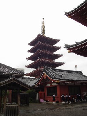 Week 2 - Tokyo - Asakusa and pagoda