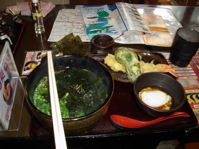Week 2 - Tokyo - Asakusa - mmmm hot soba on a cold day