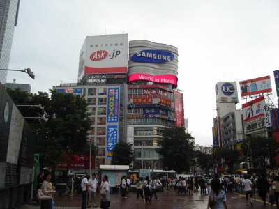 outside the station