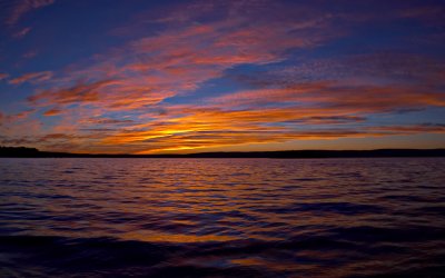 Fisheye Sunset