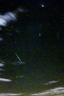 IR spectrum Aurigid meteor 0512am MST