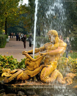 The Orangery Fountain Triton (6468)