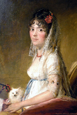 Portrait of a Lady with a Dog (6592)