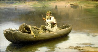 Angler on the River (6810)