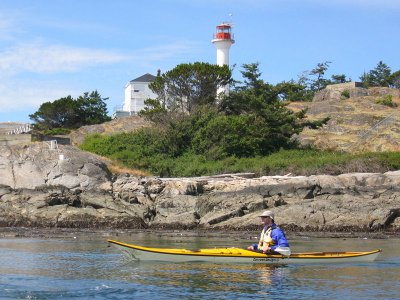 Alfons at Discovery Island Lighthouse