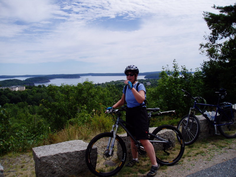 Mt Desert Island, Acadia Natl Park - Carriage road ride.