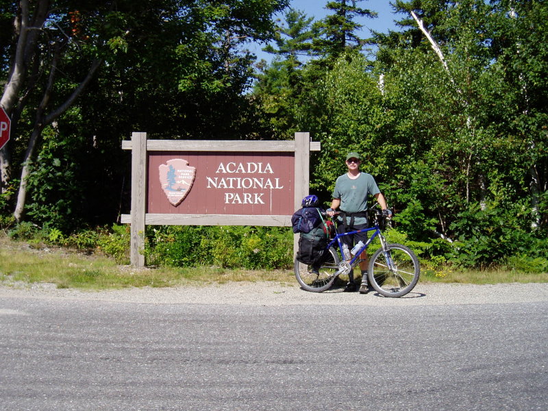 Bicycling from: Bar harbor to SW harbor