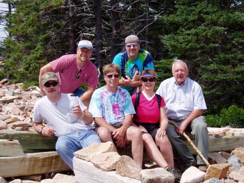 Mix it up; six of us. Steve, Jim, Rick, Dave, Cathy, Dick.