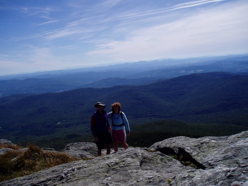Camels Hump climb