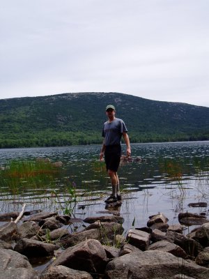 Acadia Natl Park.  Echo Lake