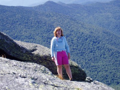 Camels Hump climb top