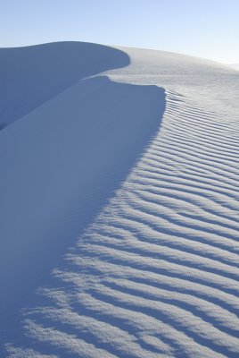 Late afternoon at White Sands
