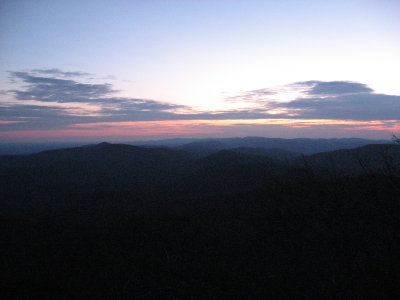 Blood Mountain Sunset