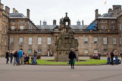The Palace of  Holyroodhouse