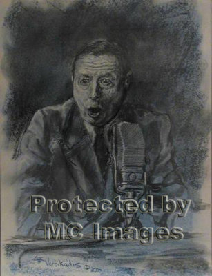 This 16 x 20 pastel drawing is of Foster Hewitt was done by local (Medicine Hat) sports artist Joe Versikaitis. Mc Images has the pleasure of working with Joe to get the pictures he needs for his work. To view more of Joe's work or contact him please visit:

 ---->Joe's work here