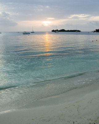 Footsteps at Sunset