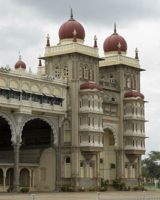 Corner of The Mysore Palace
