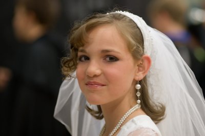 The Bride with a Smile