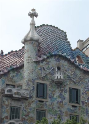 Casa Batllo Upper roof