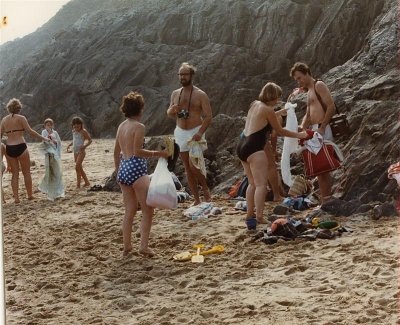 1984 Swansea Caswell Beach