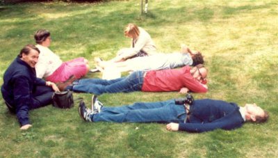 1986 Relaxing in Farnham