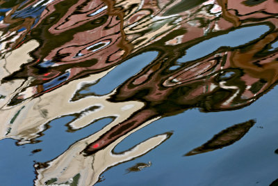 reflection of Burano