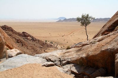 At the top of the Geister Trail