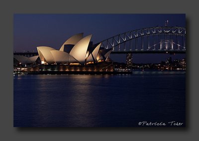 The Sydney Opera House and Bridge