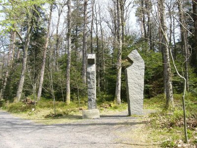 monument voor een vliegtuigongeluk bij Mont-Saint-Odile