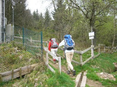 tussen le Bonhomme  en col de la Schlucht