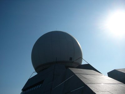 radar op Grand Ballon (1424 m)