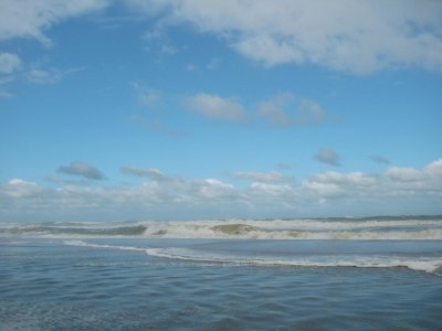 op weg naar Noordwijk