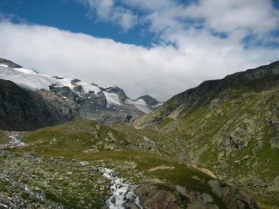 Gletschers bij Essener und Rostocker Htte