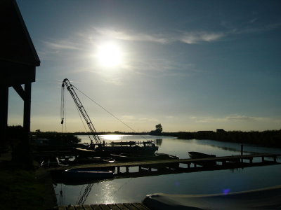 zonsondergang nij Noordeinde