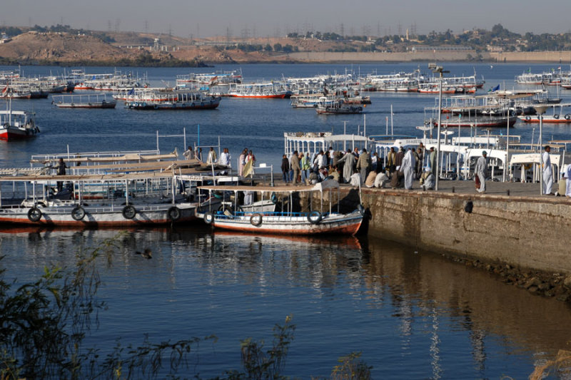 Lake Nasser at Britissh Dam