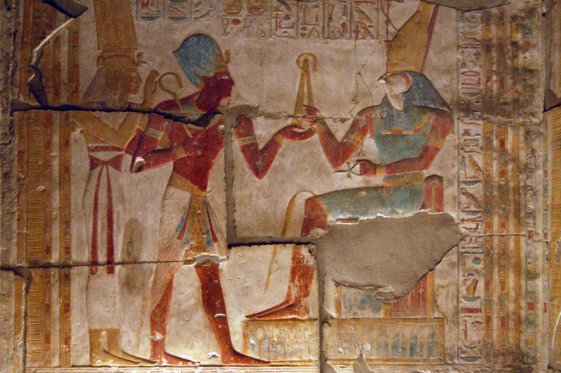 Painted reliefs