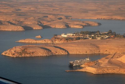 Lake Nasser at Abu Simbel