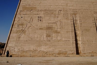 Habu Temple, second in size to Karnak