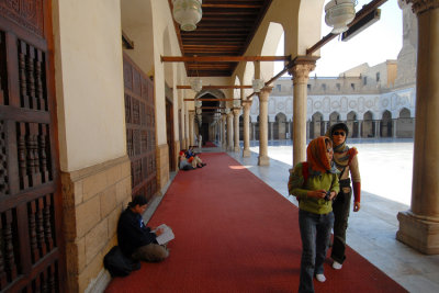 Mosque visitors