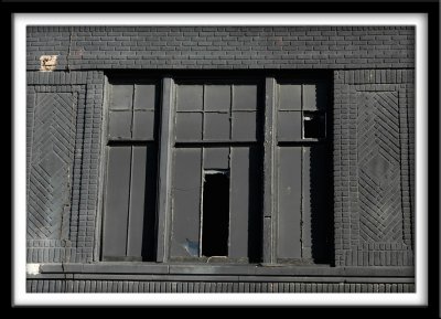 Gray Brick Facade