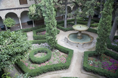 Jardin de Lindaraja, Palacio Nasries