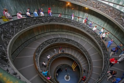 Vatican Museum Stairway
