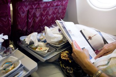 Food on Qatar Airlines