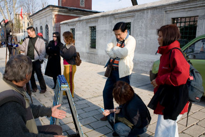 Second day--visiting Topkapi Museum